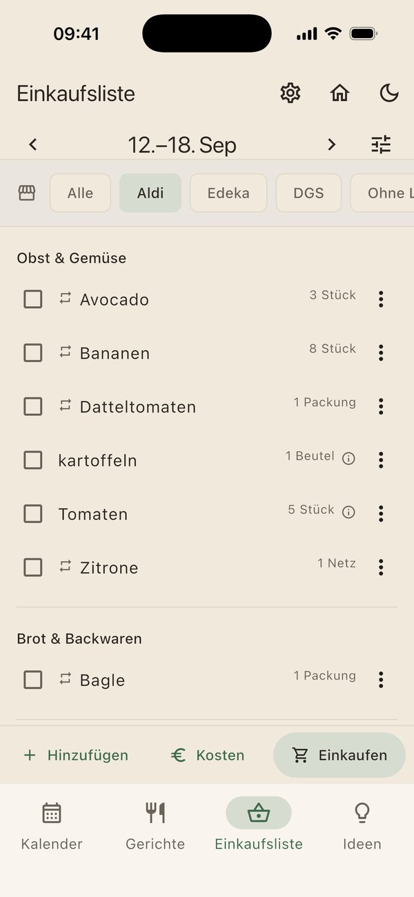 Screenshot kuechengeist